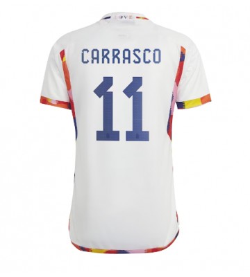 Belgien Yannick Carrasco #11 Udebanetrøje VM 2022 Kort ærmer